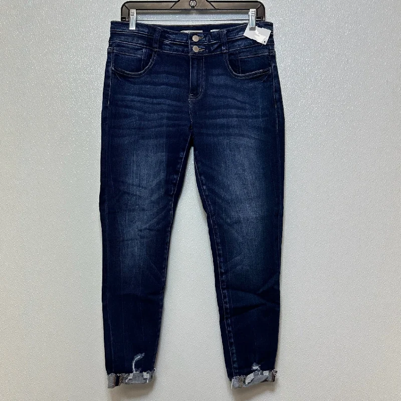 Jeans Cropped By Kancan In Denim, Size: 8