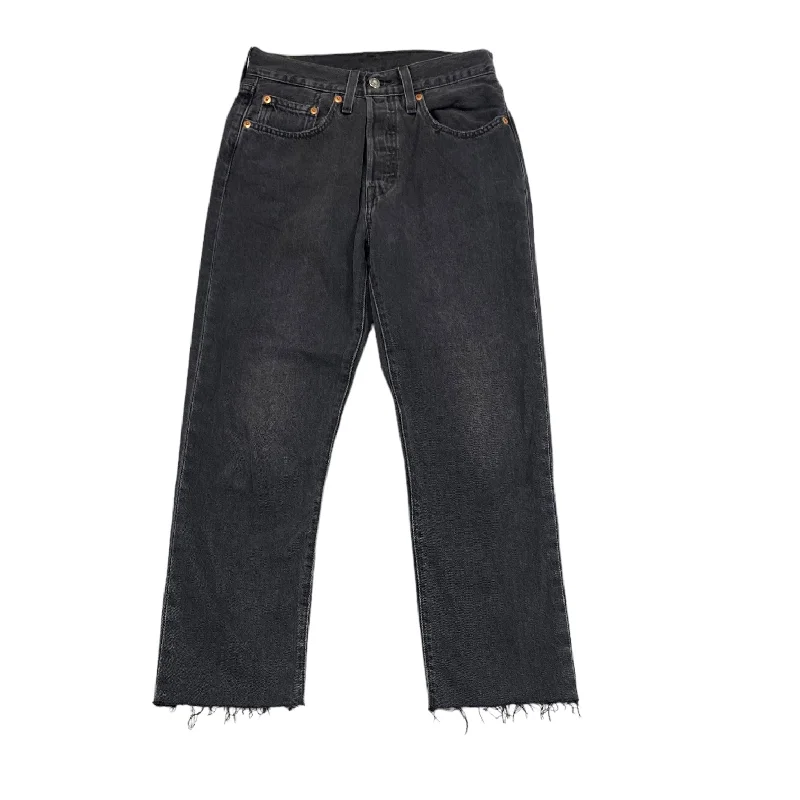 Jeans Skinny By Levis In Black, Size: 2