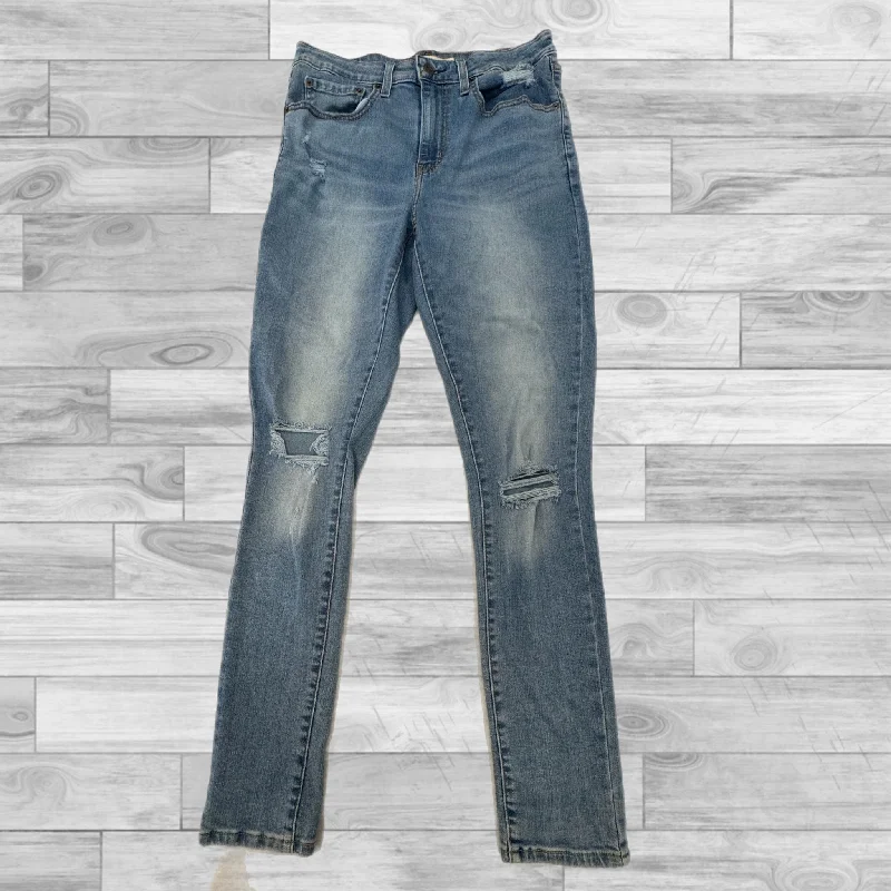 Jeans Skinny By Levis In Denim, Size: 8