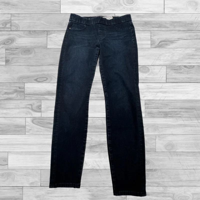 Jeans Skinny By Liverpool In Blue Denim, Size: 10