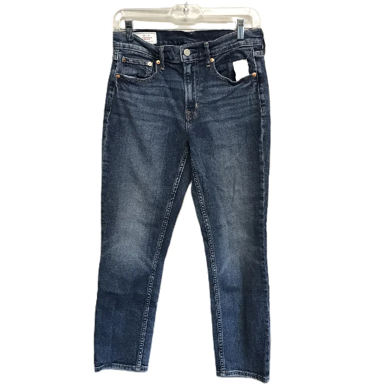 Jeans Skinny By Madewell In Blue Denim, Size: 4