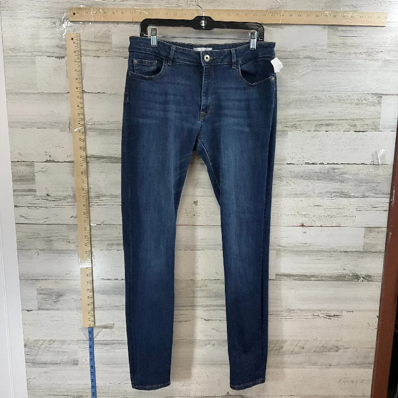 Jeans Straight By Dl1961 In Blue Denim, Size: 14