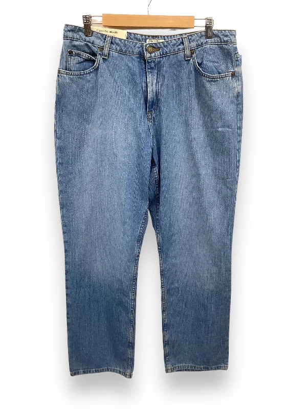 Jeans Straight By St Johns Bay In Denim, Size: 14