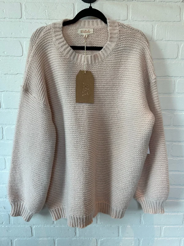 Peach Sweater Listicle, Size L