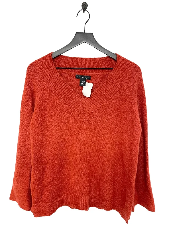 Red Sweater Joan Vass, Size L