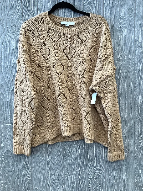 Tan Sweater Loft, Size Xl