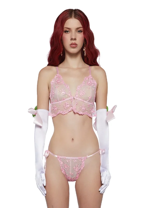 Candy Coated Lingerie Set