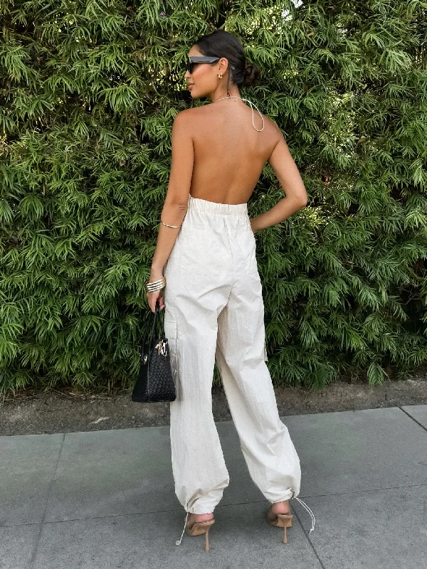 All About Confidence Cargo Jumpsuit