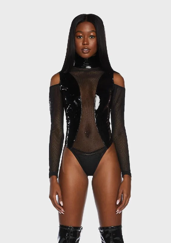 Come Spank Me Mesh Bodysuit