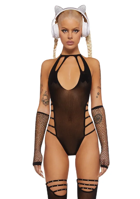 Cutting Edge Sheer Bodysuit