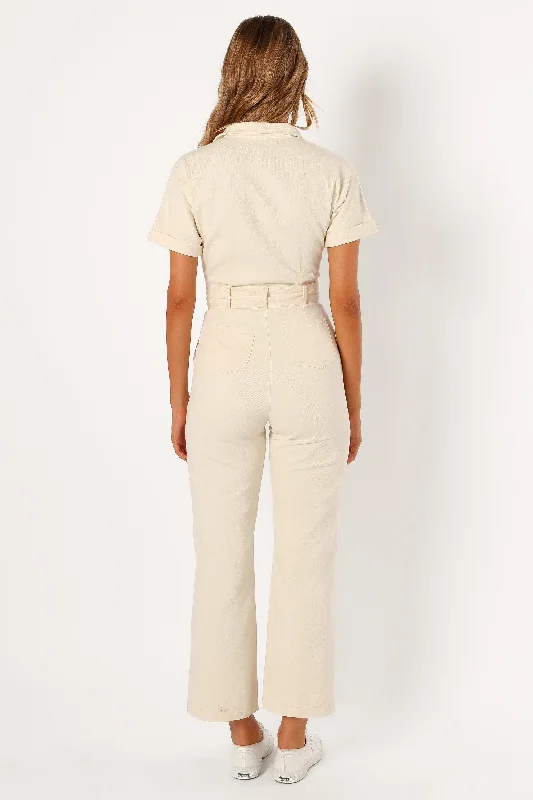 Demi Jumpsuit - Ecru