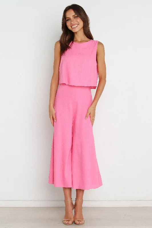 Femme Jumpsuit - Pink