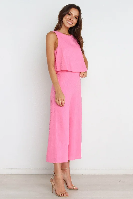 Femme Jumpsuit - Pink