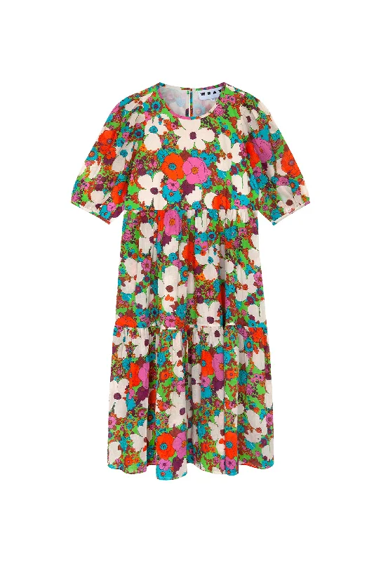 Rosemary Dress - Acid Floral