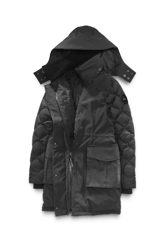 Womens Elwin Parka Black Label