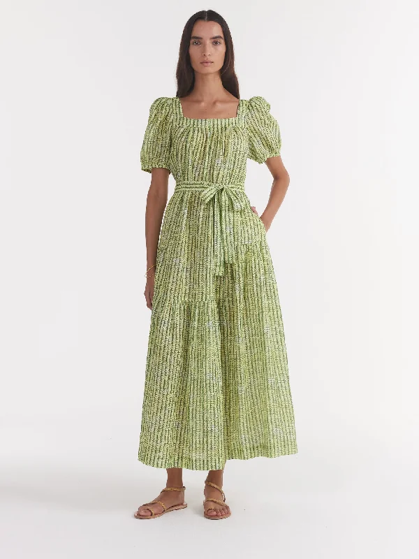 Yashi Dress - Stem Lemon