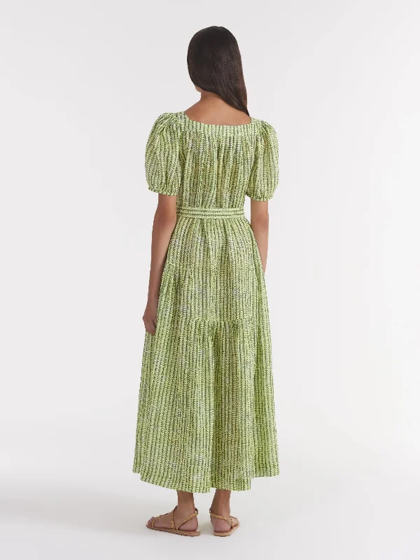 Yashi Dress - Stem Lemon