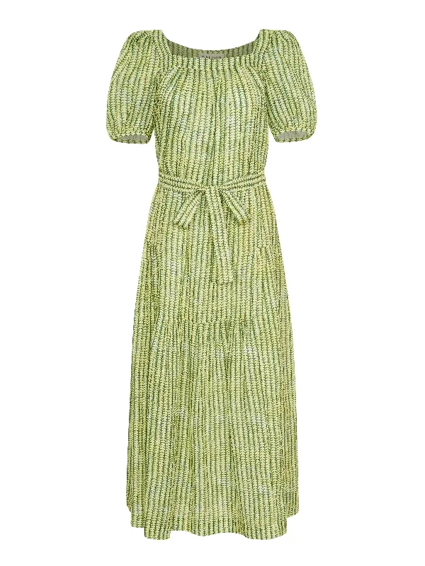 Yashi Dress - Stem Lemon