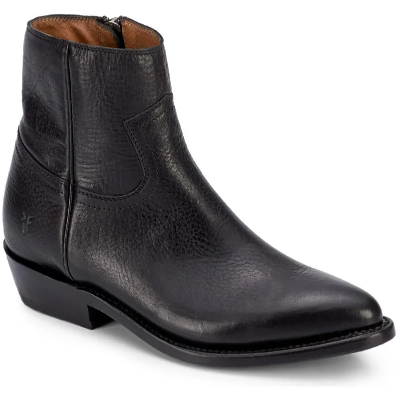 Billy Womens Leather Ankle Booties