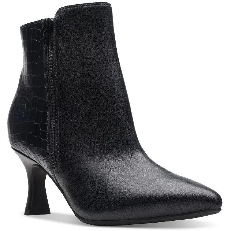 Womens Zipper Stretch Booties