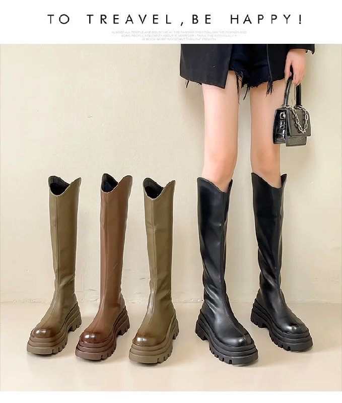 Joline-100 Knee-High Boots