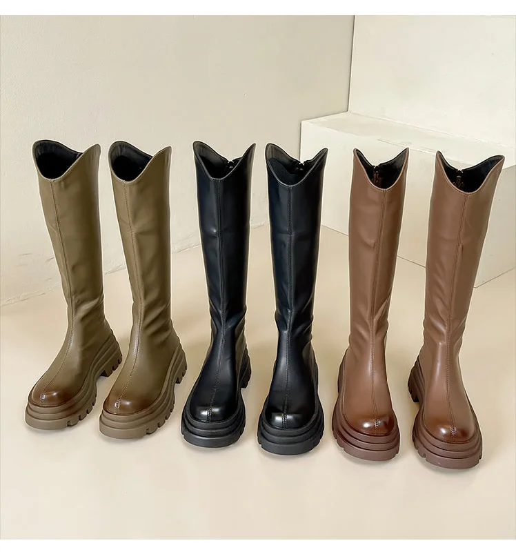 Joline-100 Knee-High Boots