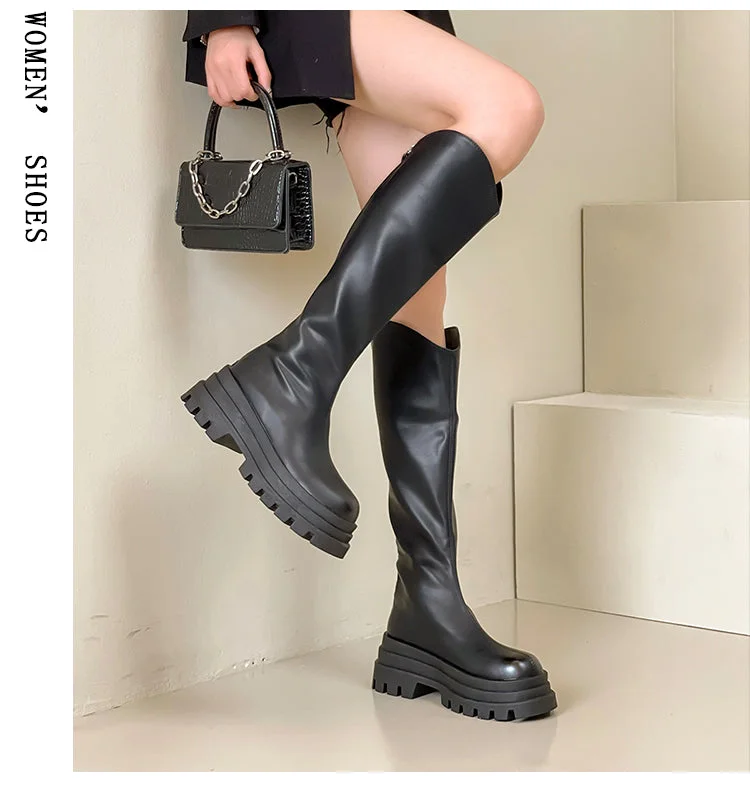 Joline-100 Knee-High Boots