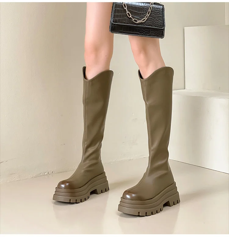 Joline-100 Knee-High Boots