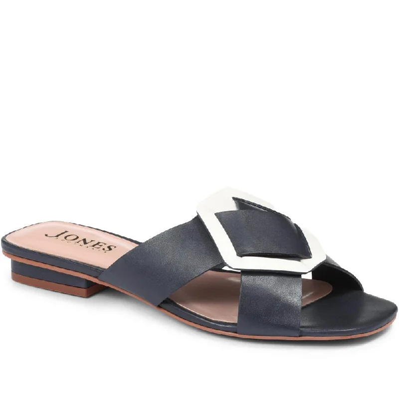 Suzannah Leather Slider Sandal - GVD29501 / 315 540