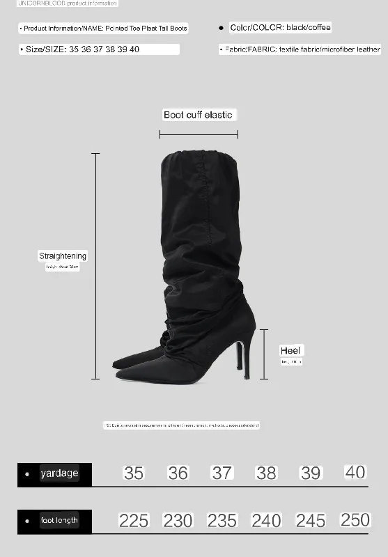 Unicorn Blood-200 Knee-High Boots