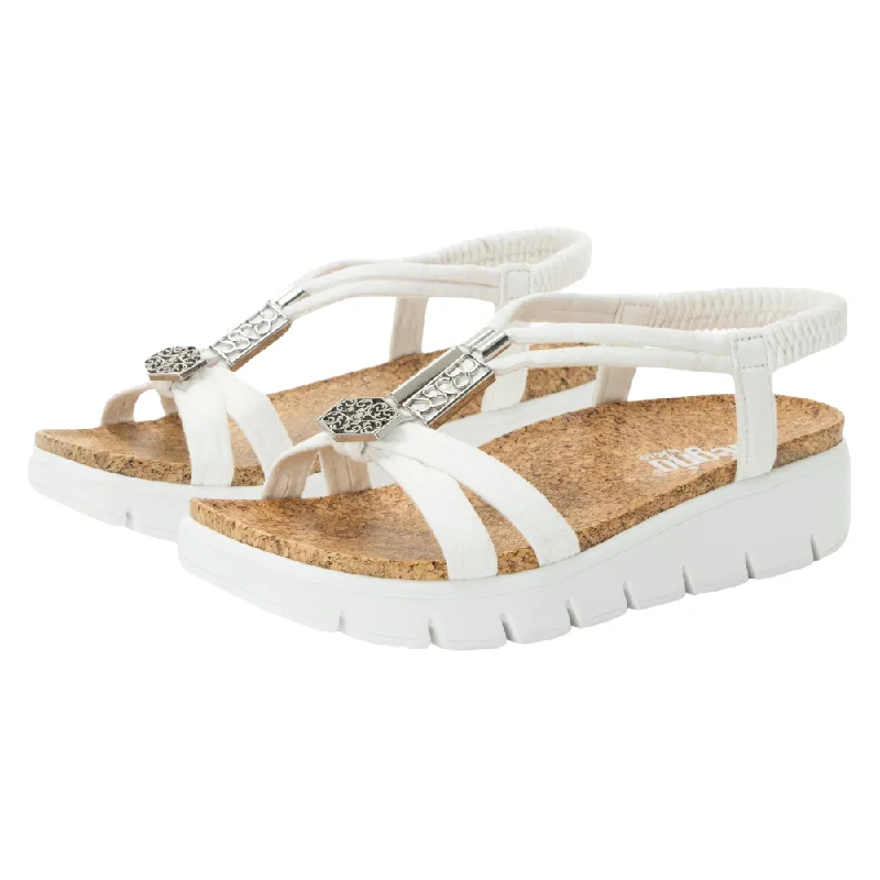 Alegria Roz Casual True White Sandal (Women's)