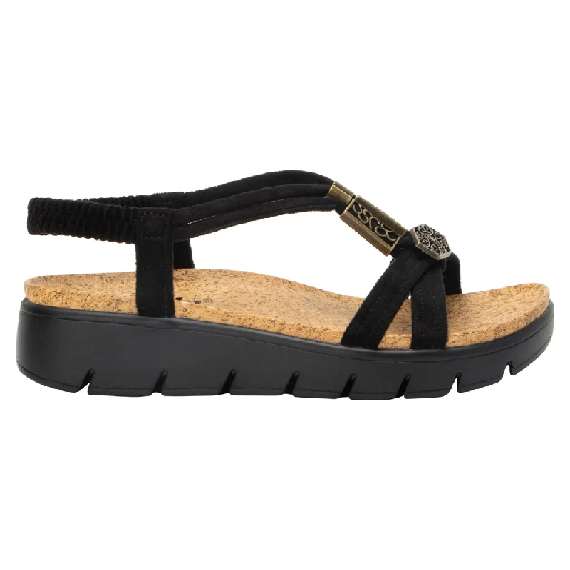 Alegria Roz Casual Black Sandal (Women's)