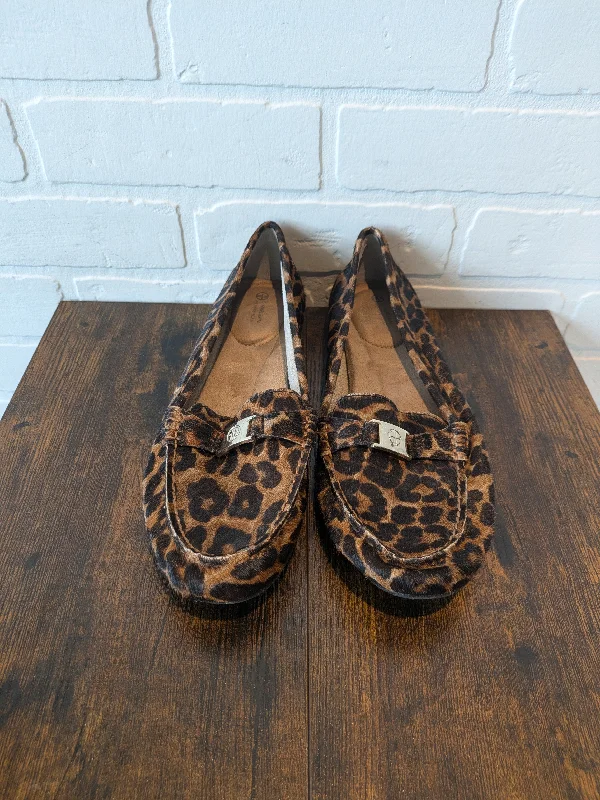 Animal Print Shoes Flats Giani Bernini, Size 9.5