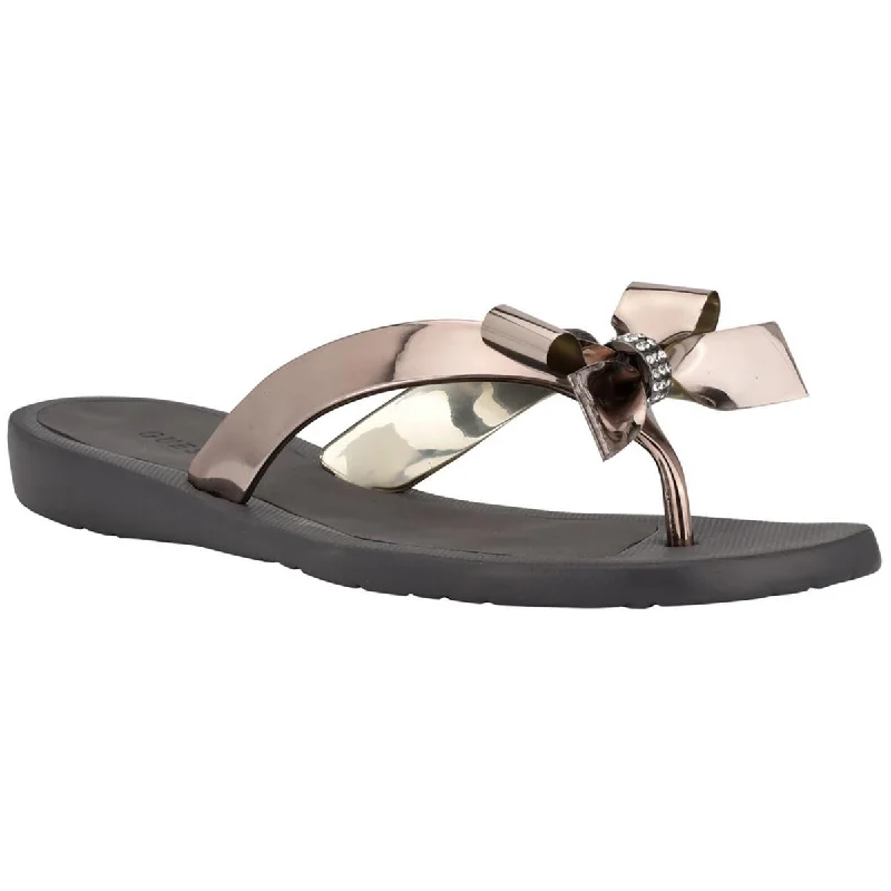 Tutu 22 Womens Bow Flat Thong Sandals