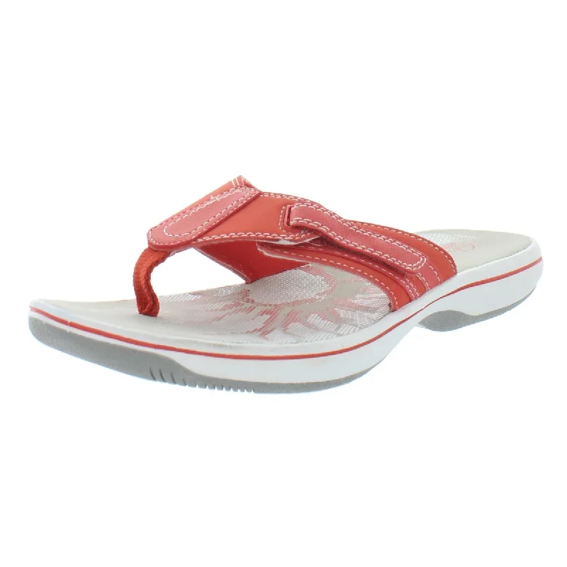 Brinkley Womens Pool Slip On Thong Sandals