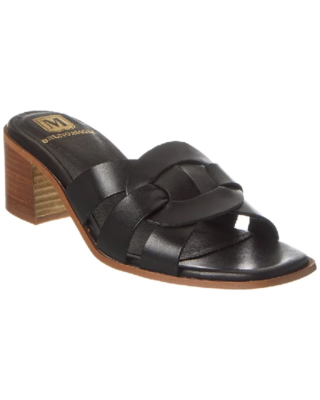 M By Bruno Magli Aria Leather Sandal