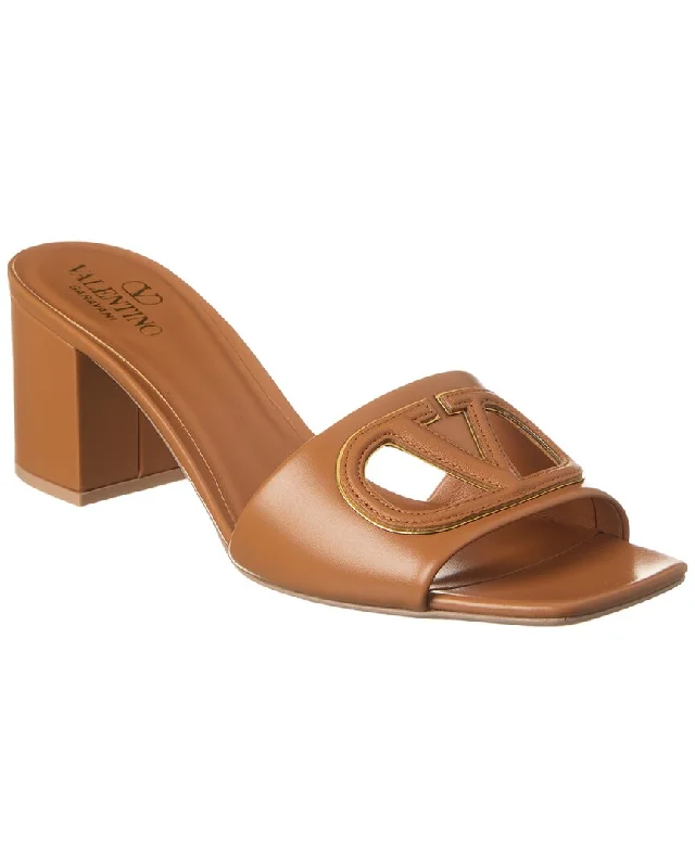 Valentino Vlogo 60 Leather Sandal