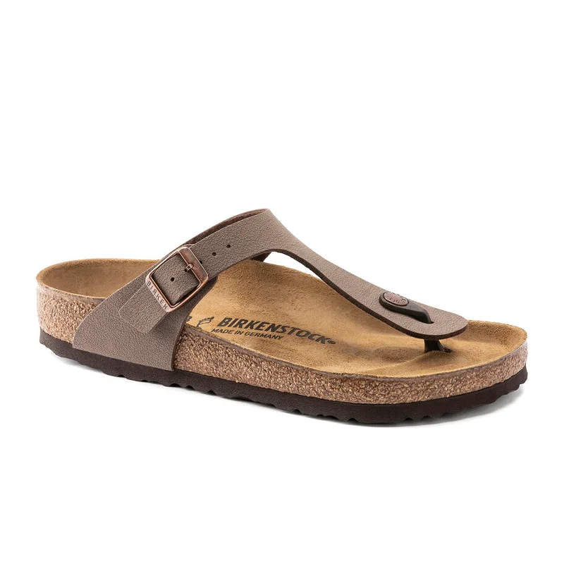 Birkenstock Gizeh Sandal (Women) - Mocha Birkibuc