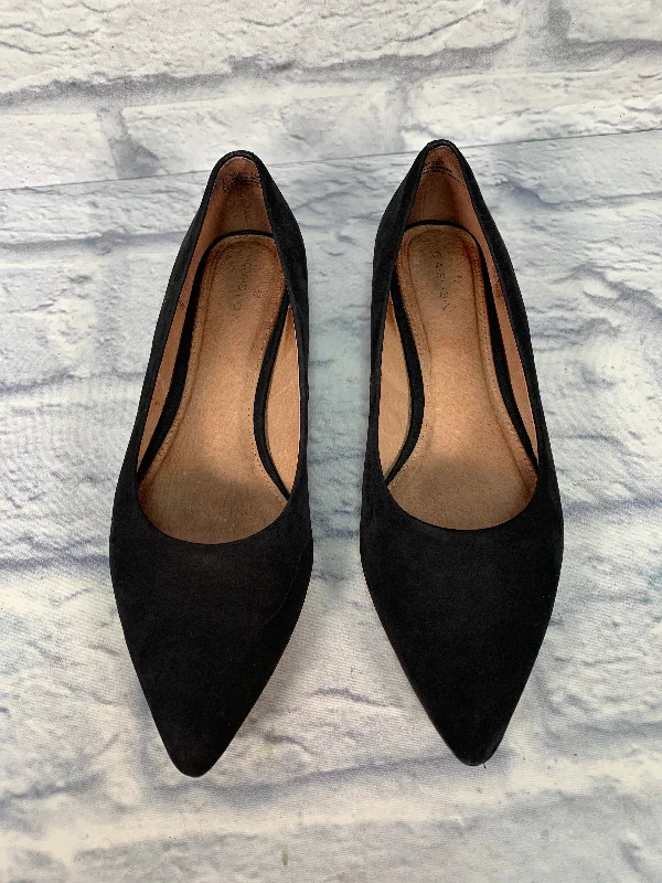 Black Shoes Flats Caslon, Size 7.5