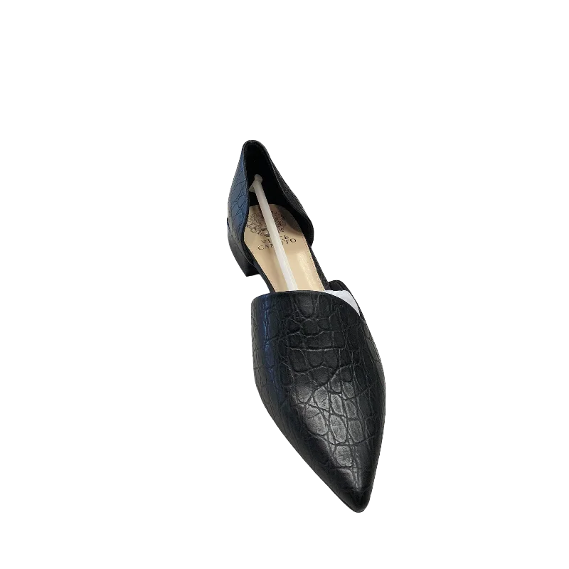 Black Shoes Flats Vince Camuto, Size 10