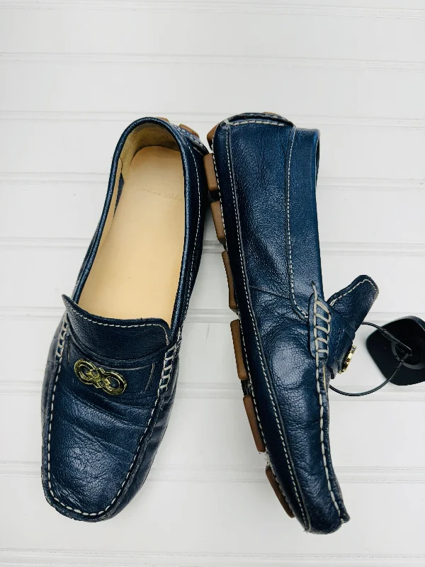 Navy Shoes Flats Cole-haan, Size 6.5