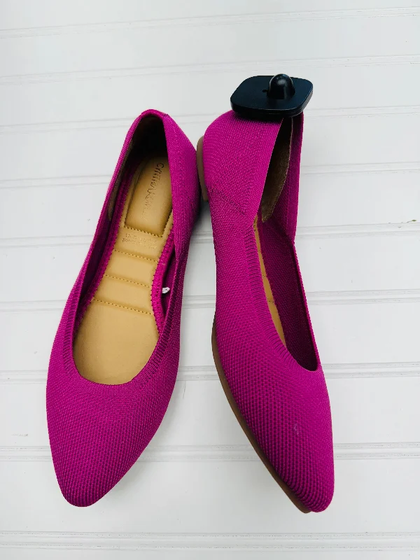 Pink Shoes Flats Cynthia Rowley, Size 6.5