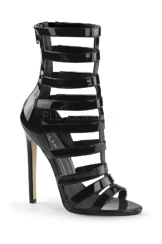 SEXY-52 Sandal  | Black Patent