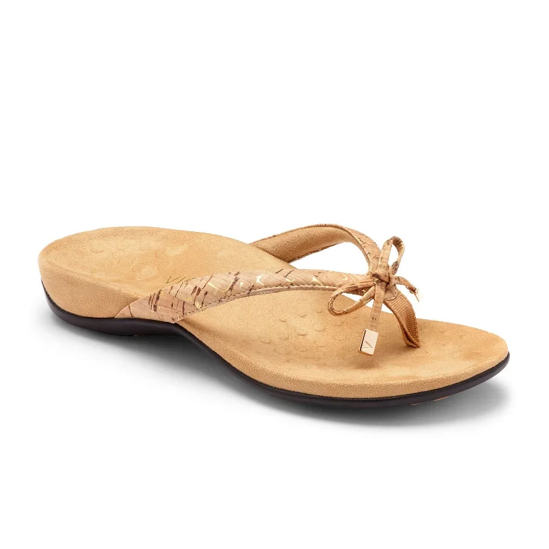 Vionic Bella II Sandal (Women) - Gold Cork