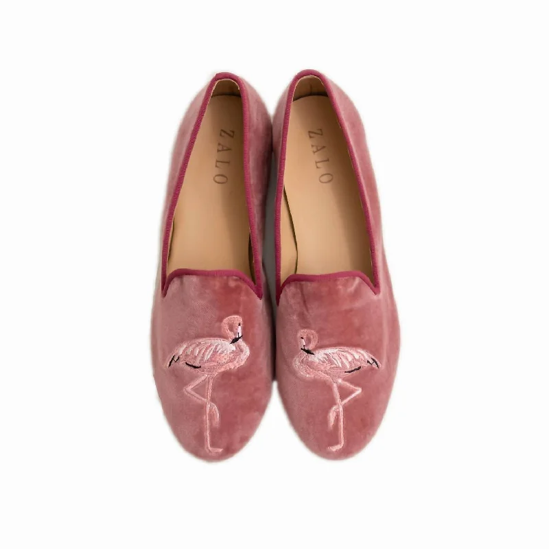 Flamingo Slipper In Rose