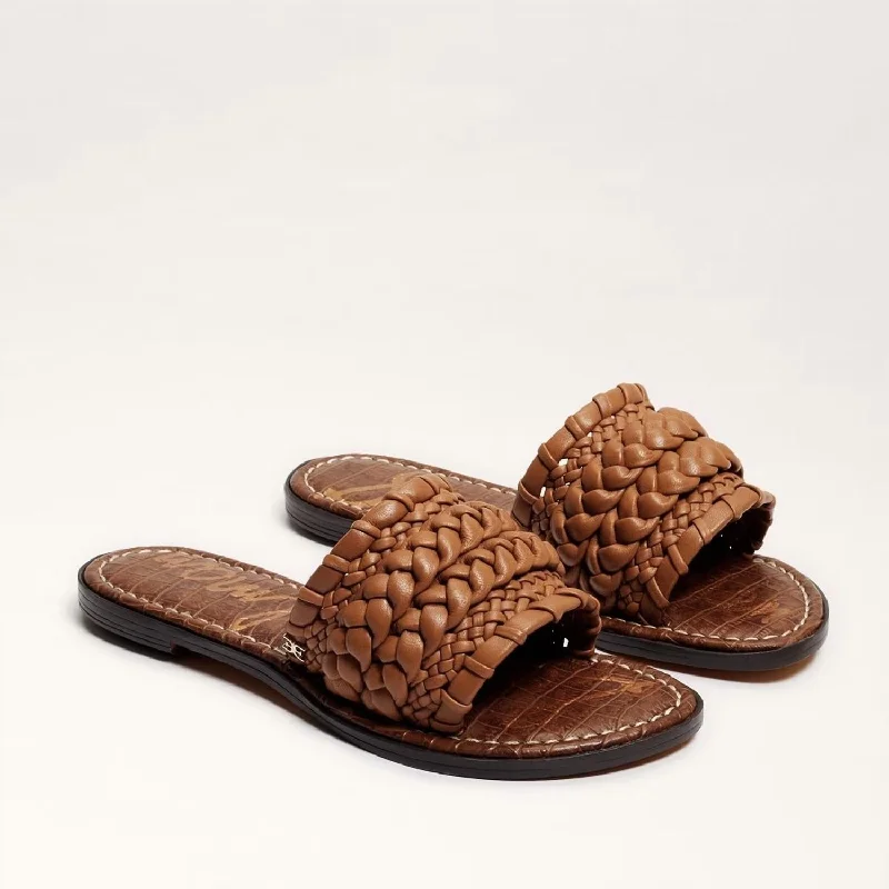 Giada Woven Slide In Light Brown