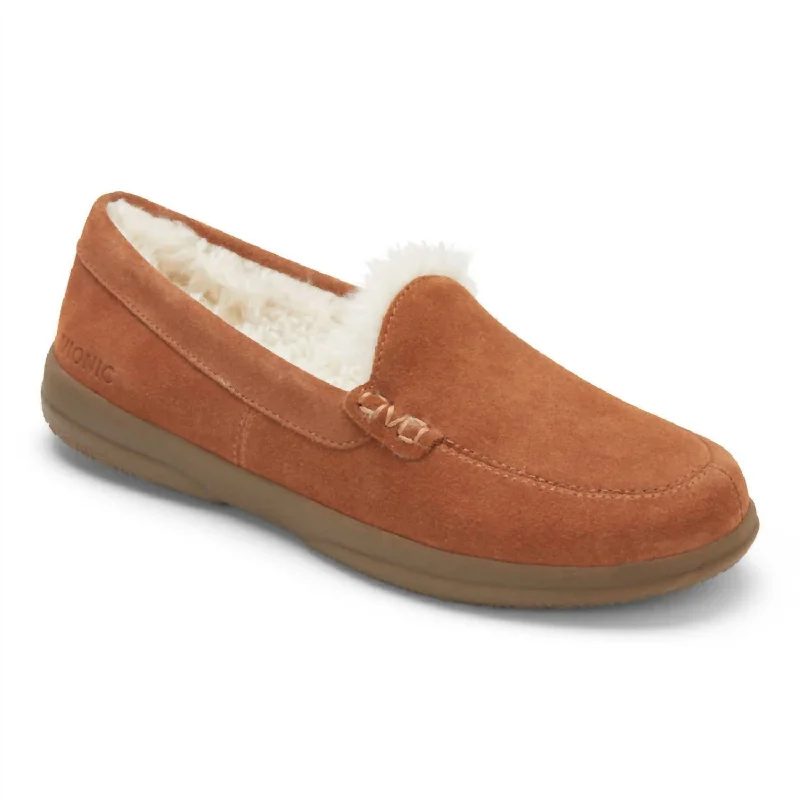 Lynez Slipper In Toffee