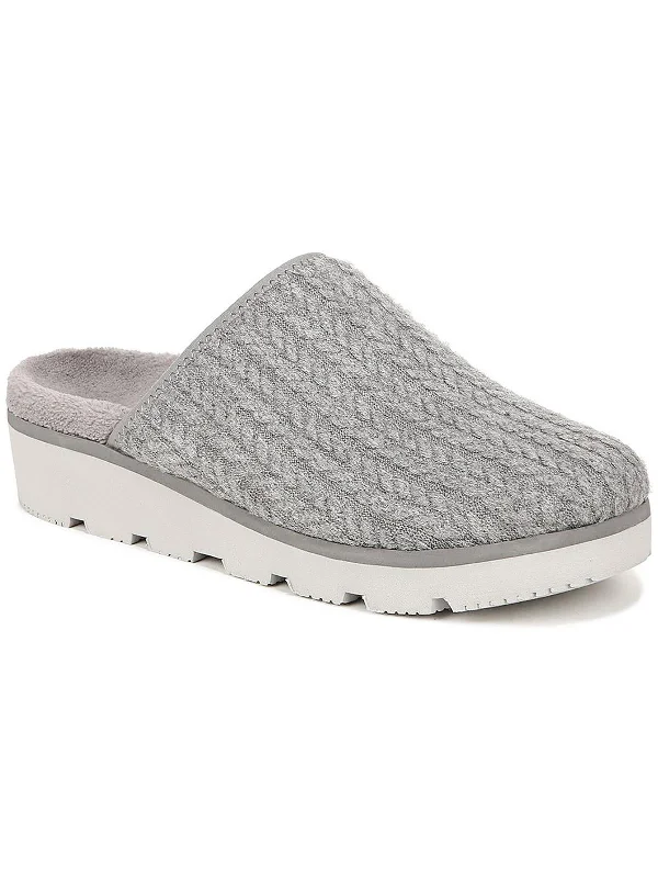 Sakura Womens Braided Knit Slide Slippers