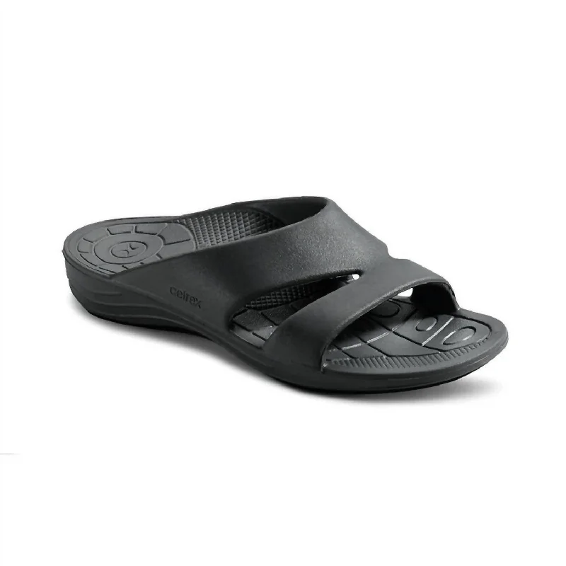 Women's Bali Orthotic Slides In Black