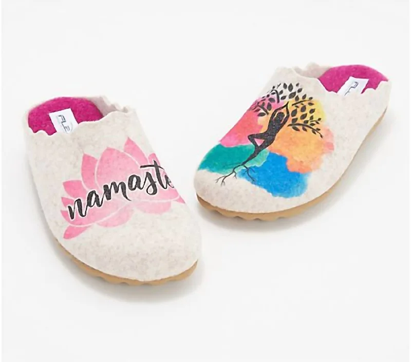 Women's Indoor/outdoor Namaste Slippers In Sand